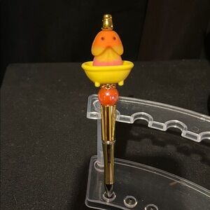 Cute Yellow and Orange Duck Pen